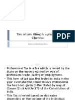 Tax Return Filing & Agents in Chennai