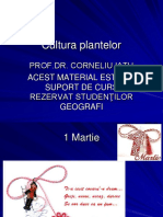 Cultura Plantelor PDF