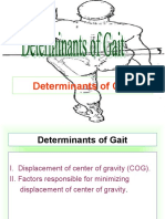 6 Determinants of Gait that Minimize COG Displacement