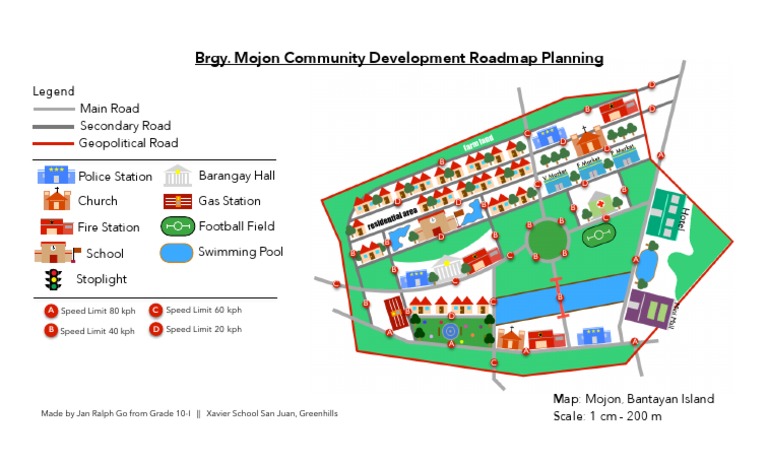 Mojon Barangay Community Roadmap | PDF