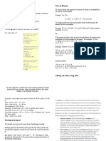 The DST Formulas: Converting Time and Calculating Speed