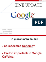 Google Caffeine Update and SEO
