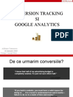 Google Analytics Si Conversiile