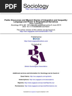 Cederberg (2014) - Public Discourses and Migrant Stories of Integration and Inequality