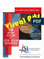 MLA Guide Visual Arts 2016