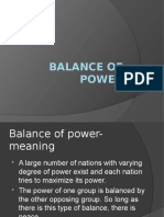 balance of Power