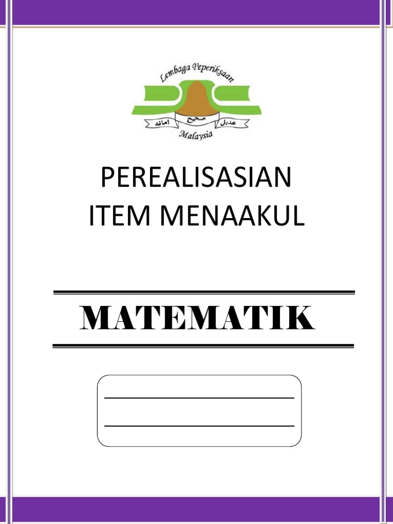 Bahan Modul Penaakulan Matematik