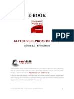 Download Kiat sukses promosi blog by apryn123 SN3019516 doc pdf