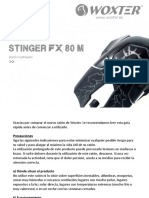 Woxter Stinger FX 80 M - Manual