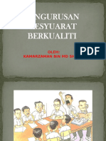 Pengurusan Mesyuarat Berkualiti