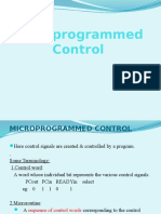  Micro Programmed Control