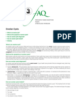 Ovarian Cyst Acog