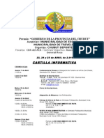 Cartilla Informativa - Esquel