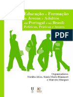 Educação e Formação de Jovens e Adultos em Portugal e no Brasil