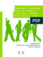 Educação e Formação de Jovens e Adultos em Portugal e No Brasil: Políticas, Práticas e Atores