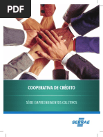 Cartilha Sebrae - Cooperativa de Crédito