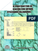 Proceso Constructivo de Una Edificacion Con Sotanos, Utilizando Calzaduras