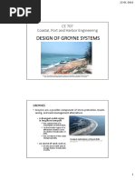 Design of Groyne Systems for Coastal Protection