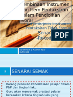 Pentaksiran - Senarai Semak, Rekod Anekdot (MANMIT & DANIEL)