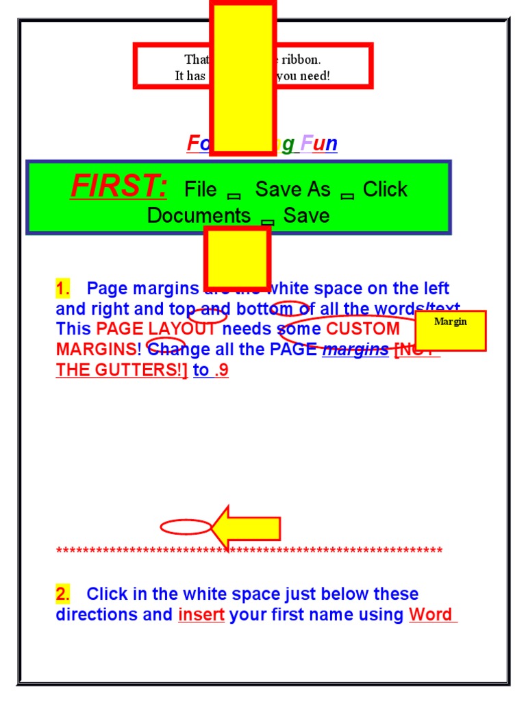 Word Formatting and Layout Guide | PDF | Latin Alphabet | Printing