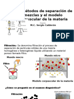 Anexo 7 - Métodos de Separación de Mezclas y El Modelo Corpuscular de La Materia