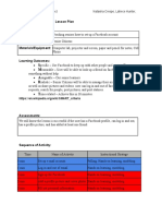 S M A R T: Lesson Title: Facebook Lesson Plan