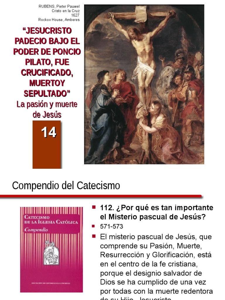 Pasión y Muerte de Jesucristo | PDF | Jesús | Cristo (título)