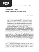 Fabio Frosini, «Tradurre» l’utopia in politica. Filosofia e religione nei «Quaderni del carcere»