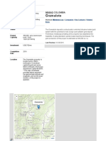 Bnamericas - Ejemplo de Informacion Detallada de Mina Gramalote en Colombia