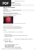 DMD 3D Cube Animation - Freetronics Forum