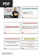 Fiel Agebra Numeros Inteiros