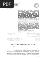 Decisão Monocrática
