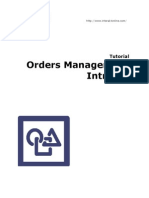 Tutorial - Orders Management Intranet
