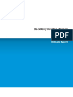 BlackBerry Desktop Manager for Mac 1.0.3 Release Notes