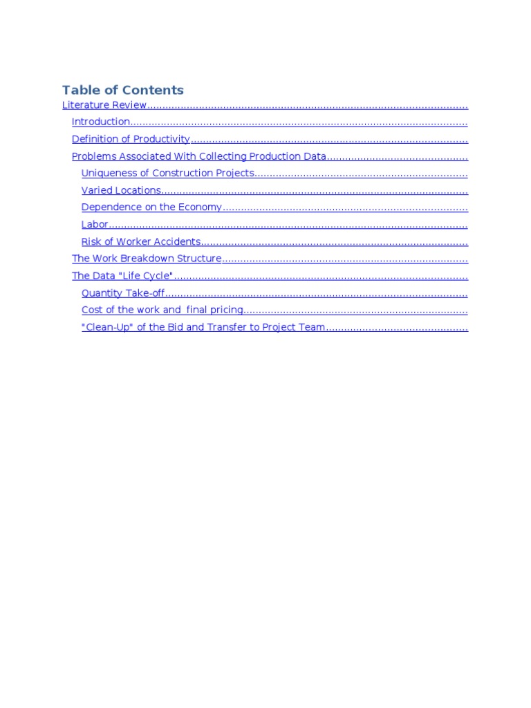 Literature review breakdown image