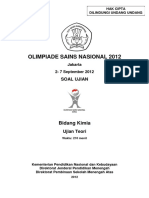 Soal Dan Jawaban Osn Kimia TK Nasional Tahun 2012 PDF