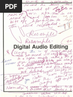 Digital Audio Editing