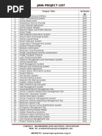 New Java List