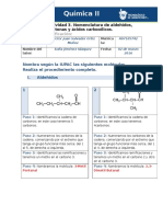 MIV U5 Actividad 3 Nomenclatura de Aldehidos Cetonas y Acidos Carboxilicos Quimica II