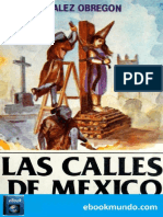 Las Calles de Mexico - Luis Gonzalez Obregon