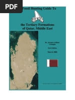Download A Fossil hunting guide to the tertiary formations of Qatar Middle-East by Jacques LeBlanc SN3021629 doc pdf