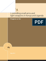 Controlling SALW Kenya and Uganda May 2011
