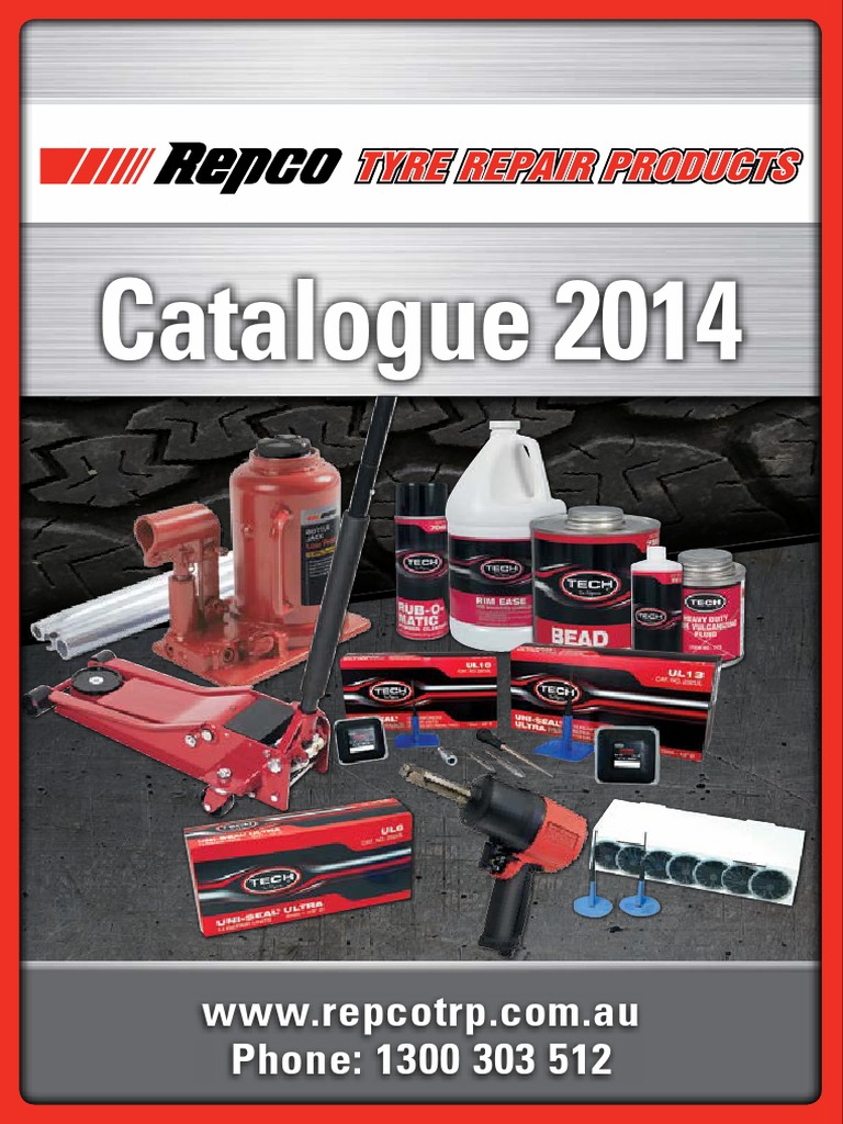 Repco Tyre Repair 2014 PDF Tire Nature