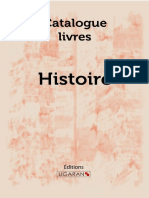 Catalogue Ligaran livres Histoire