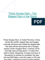 Three Gorges Dam - The Biggest Dam In