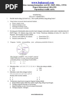 Latihan Soal Matematika Statistika Kelas 9 SMP