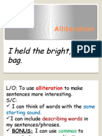 Alliteration Alliteration