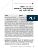 Teoria Riesgo Mercados Financieros