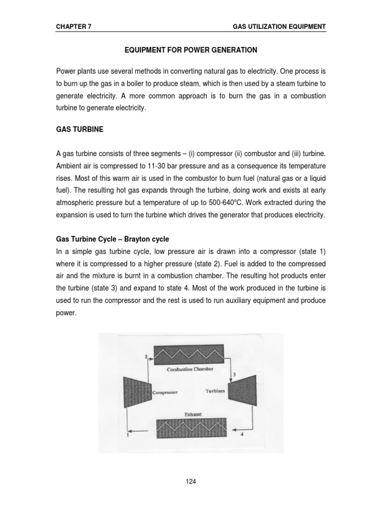 Natural Gas Equipment PDF Cogeneration Boiler