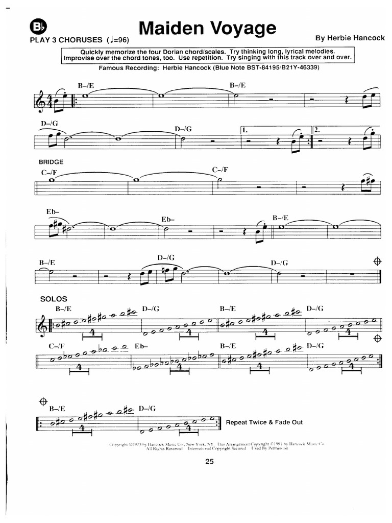 Partitions Pour Saxophone Alto - Recueil De Solos Instrumentaux
